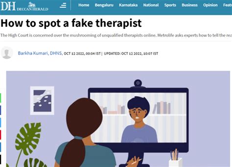 are therapists fake